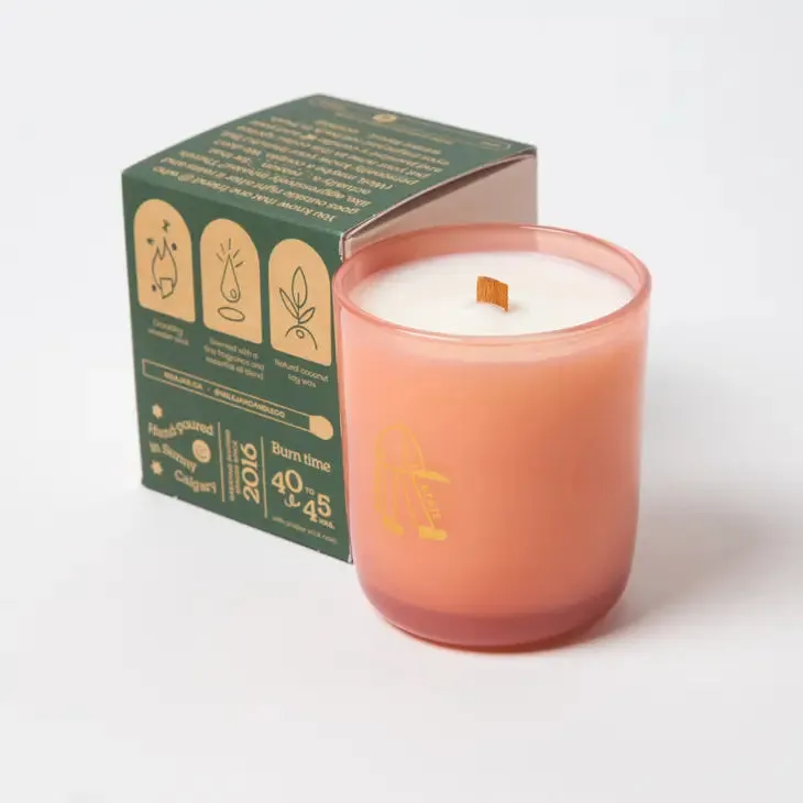 Garden State - Cedar & Cassis Coconut Soy Candle - 8 Oz