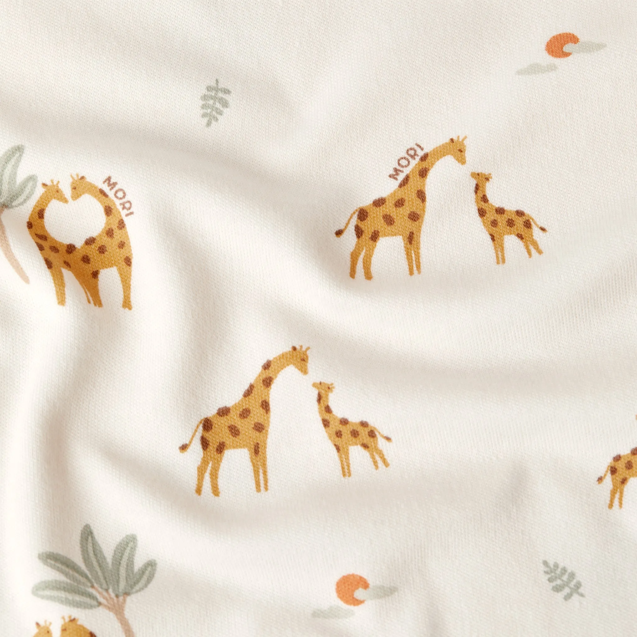 Giraffe Print Pajama Set