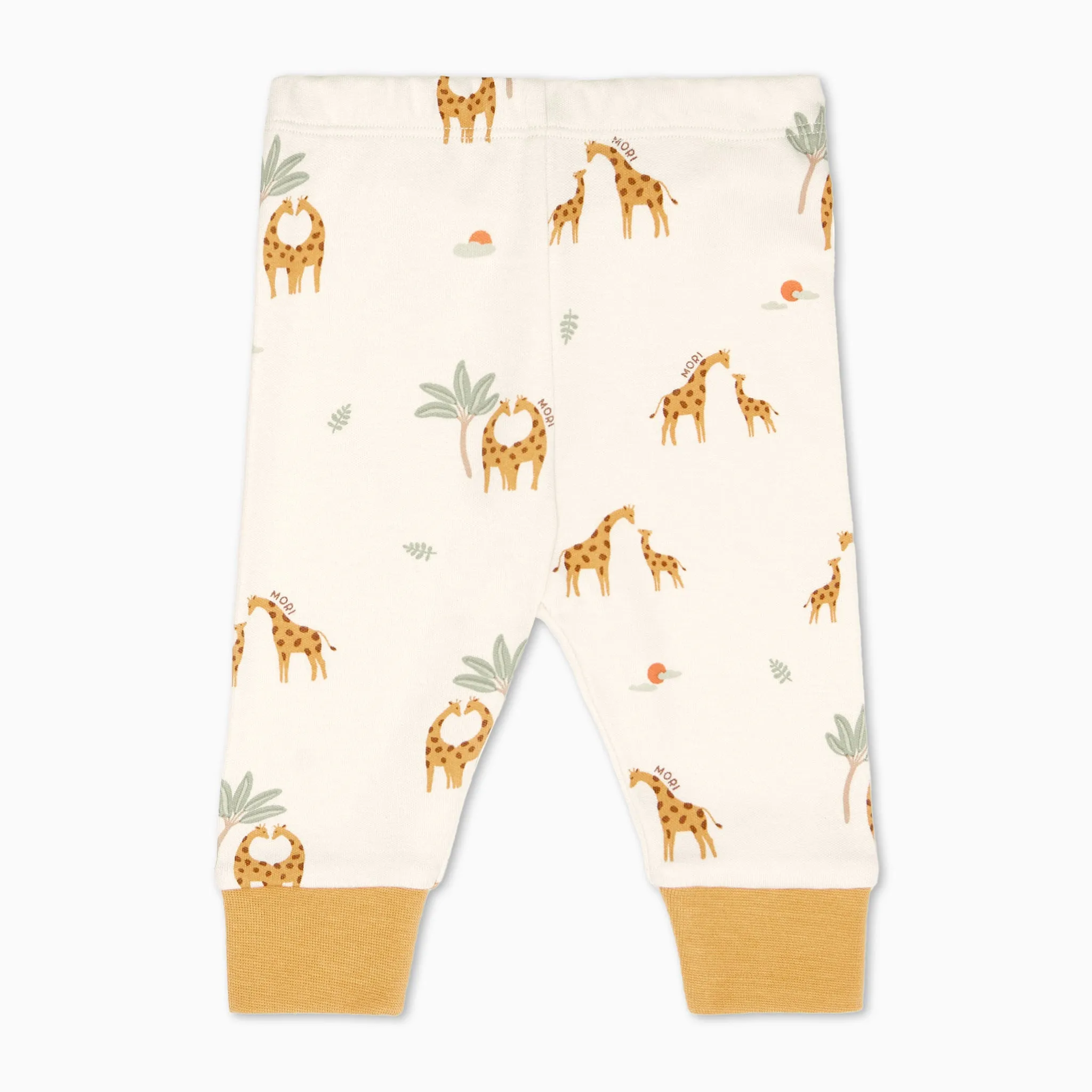 Giraffe Print Pajama Set