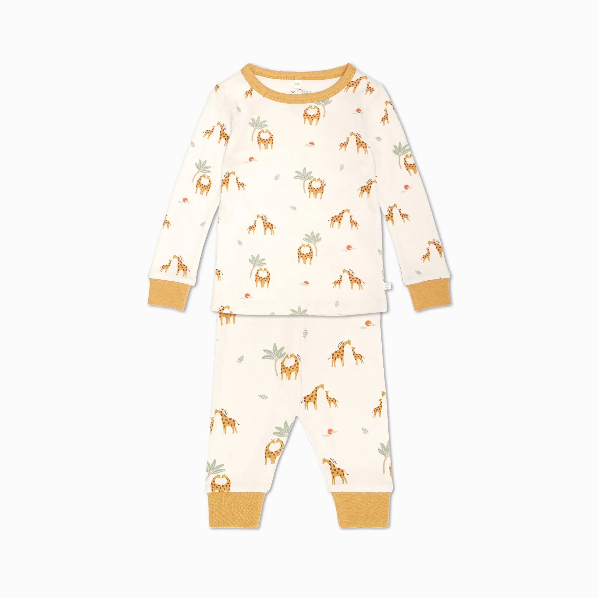 Giraffe Print Pajama Set