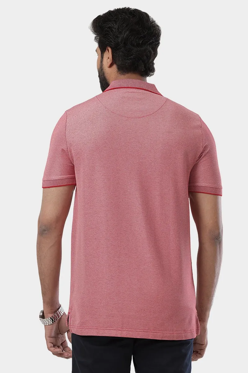 Golf Polo  -  Cherry Red T-Shirts For Men | Ariser