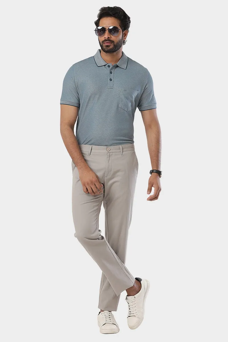 Golf Polo  -  Marble Blue T-Shirts For Men | Ariser