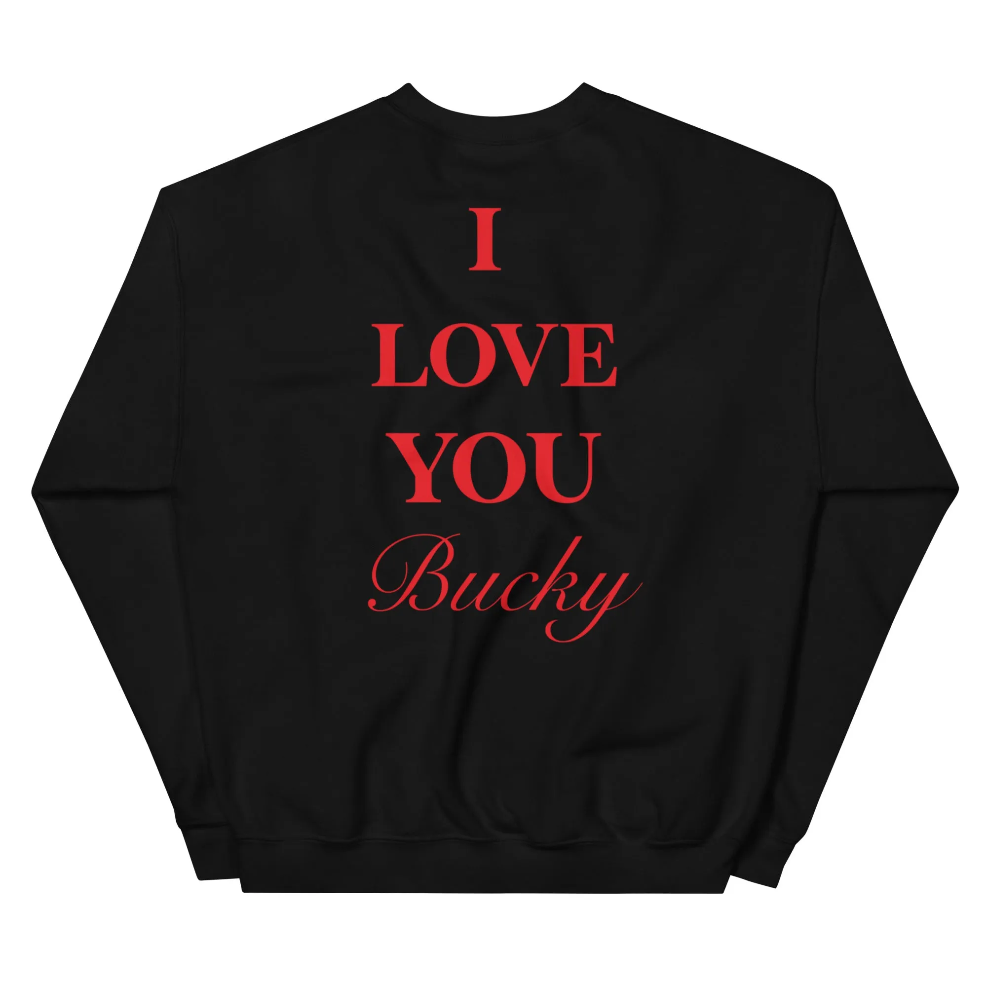 I Love Bucky Crew Sweatshirt