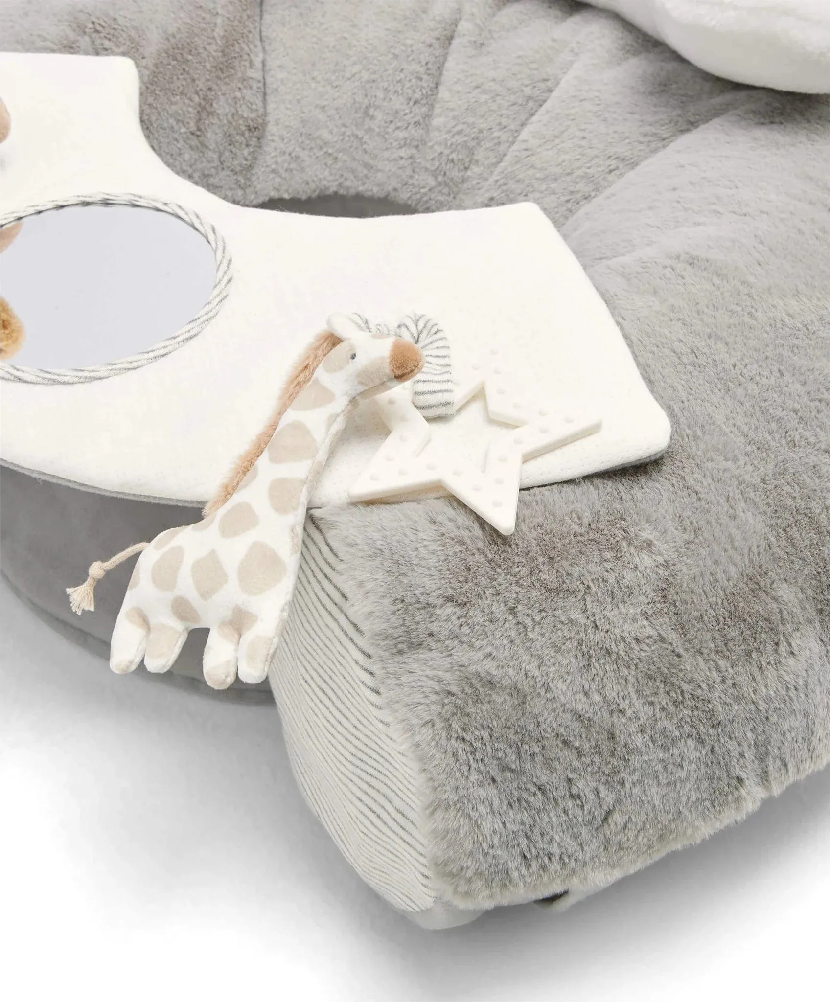 Mamas & Papas Sit & Play Interactive Seat - Welcome to the World, Elephant Grey