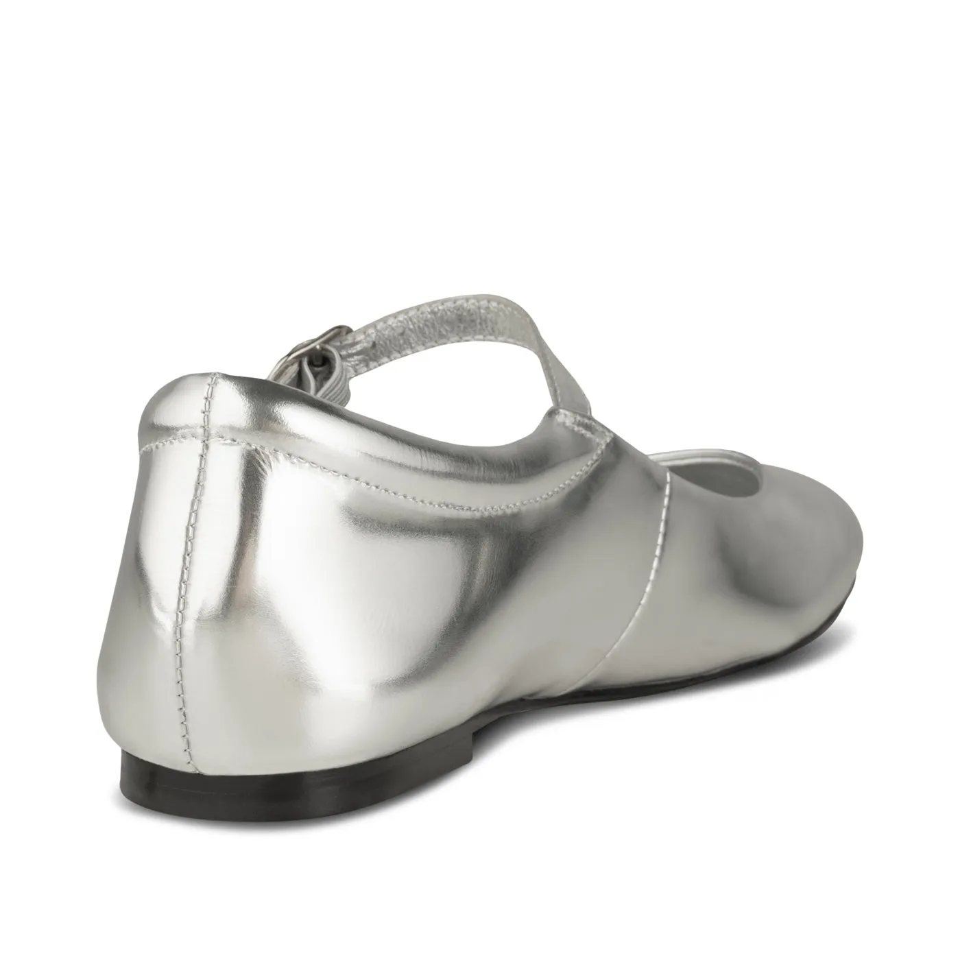 Maya metallic ballerina - SILVER METALLIC