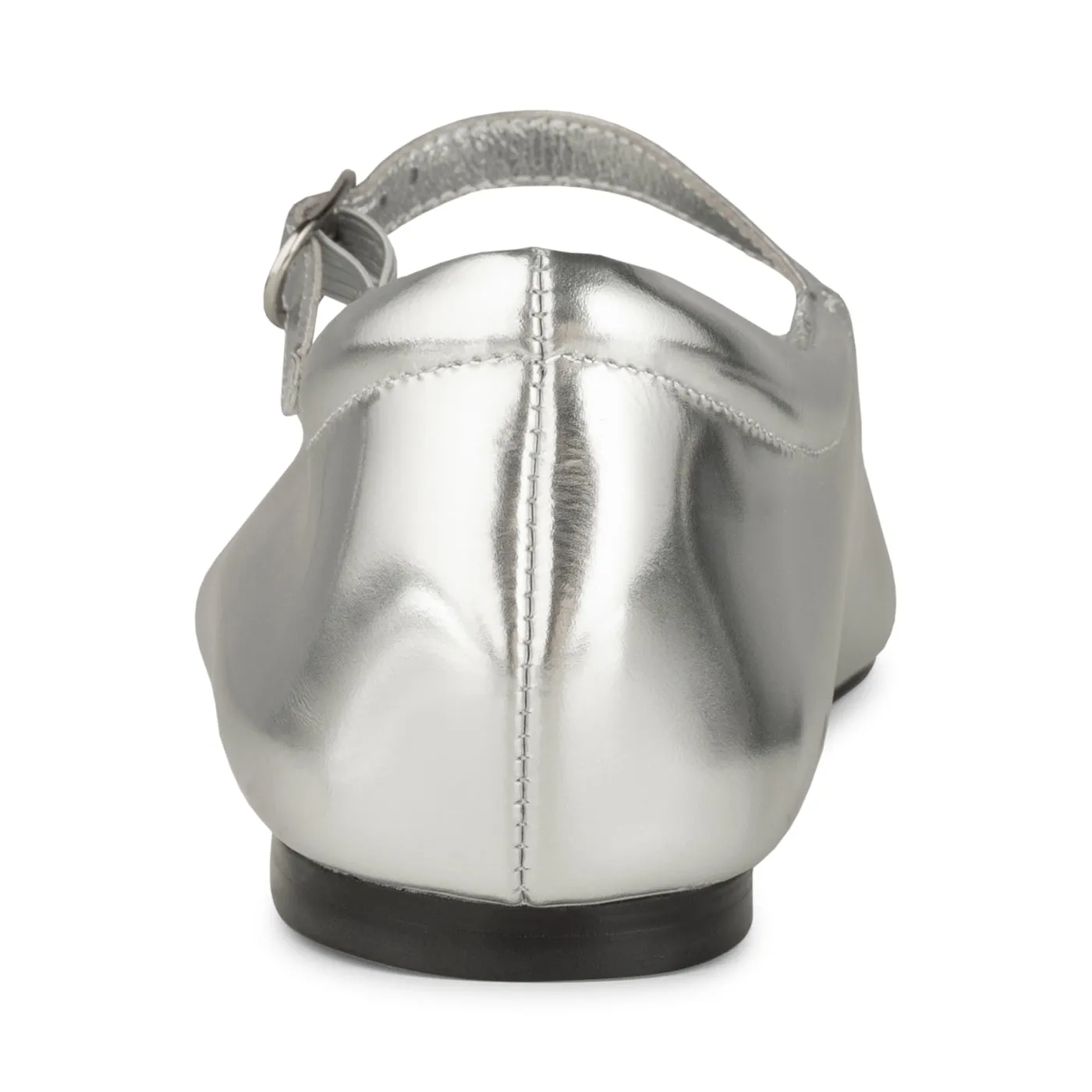 Maya metallic ballerina - SILVER METALLIC