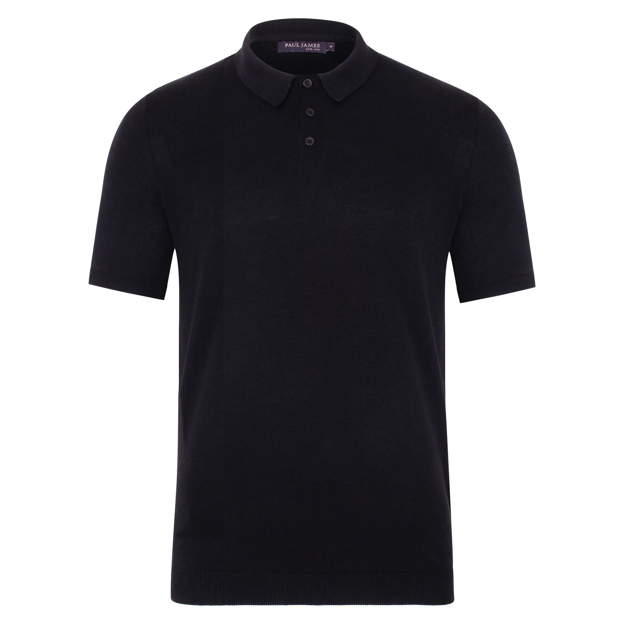 Mens Ultra Fine Cotton Short Sleeve Polo Shirt