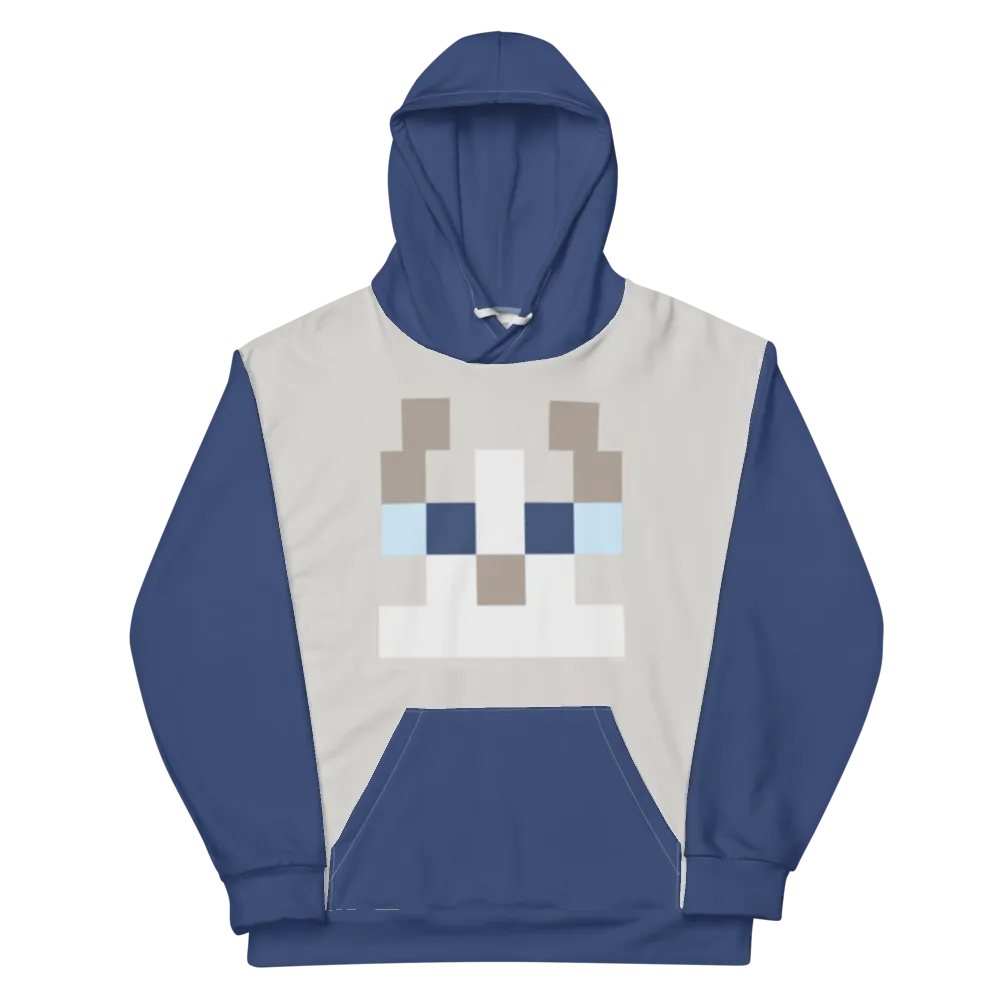 Minecraft Cat Adult Pullover Hoodie