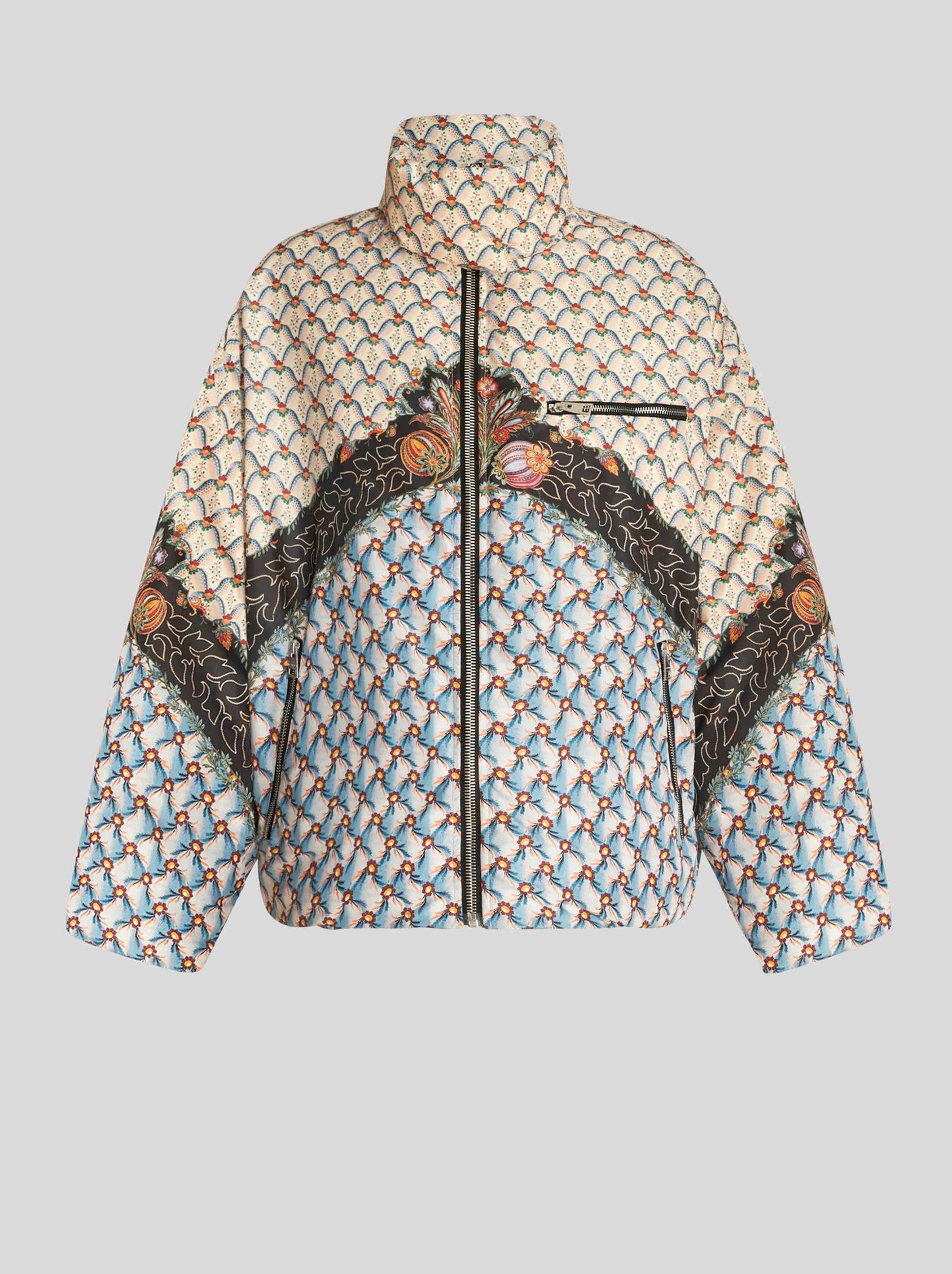 Outer Jacket - Blue/Orange/Black/Off-White