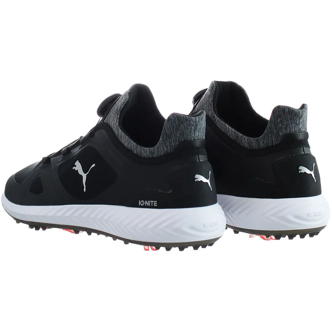 Puma Ignite PWRadapt Black Mens Golf Shoes