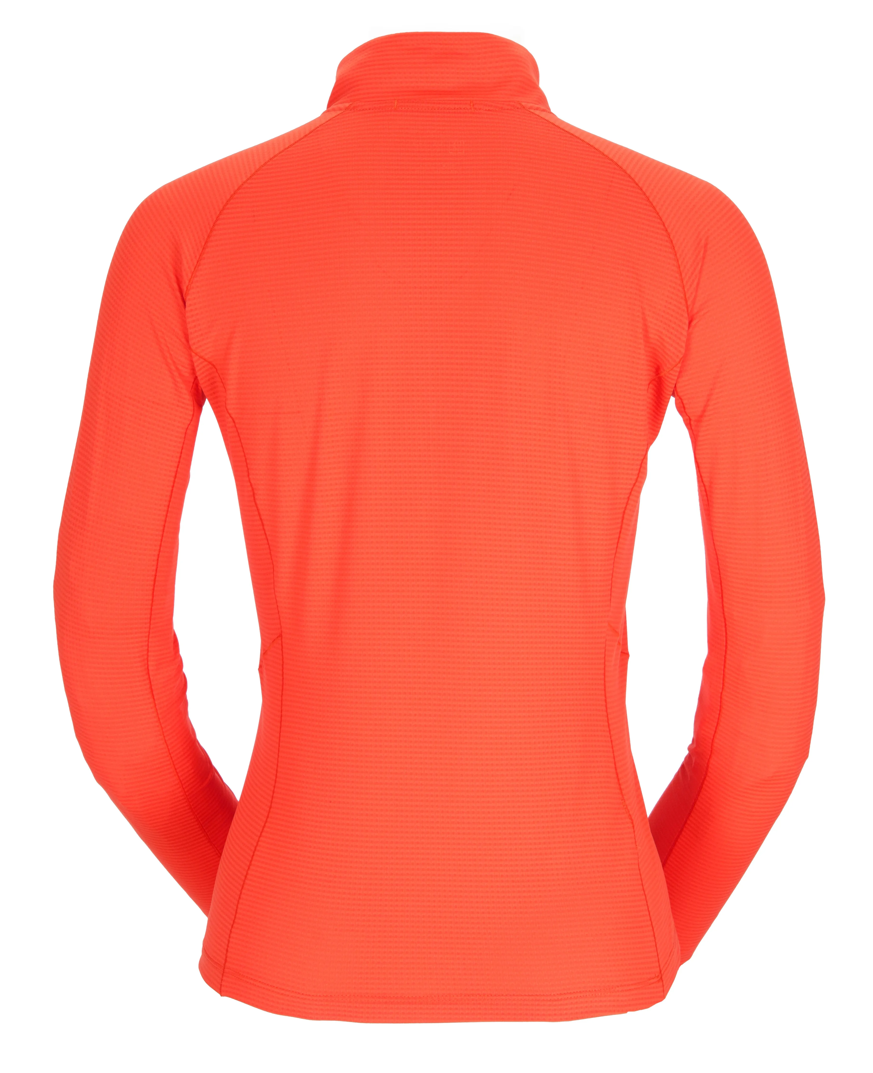 Rab Women's Sonic Long Sleeve Half Zip Technical Top (Red Grapefruit)