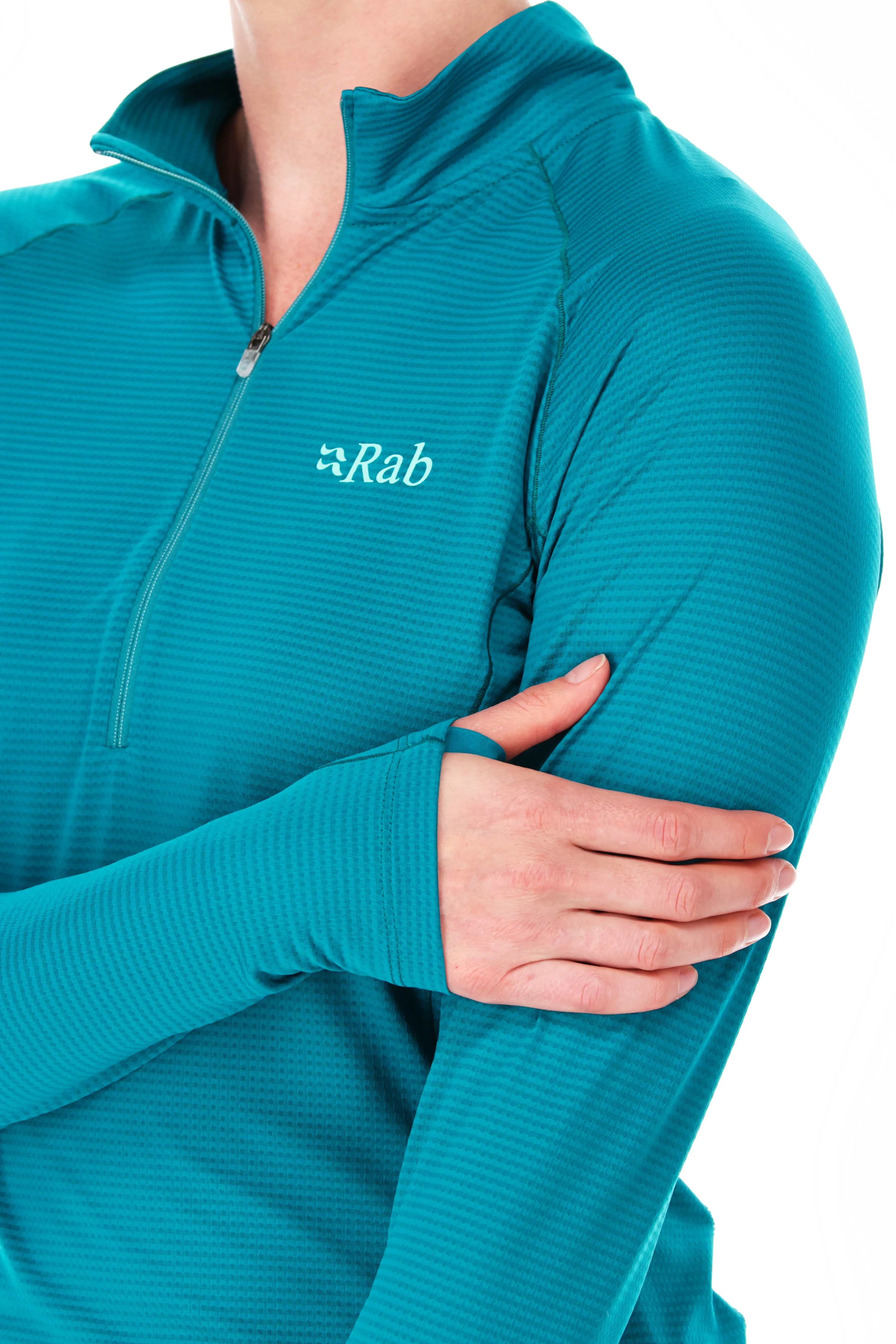 Rab Women's Sonic Long Sleeve Half Zip Technical Top (Ultramarine)