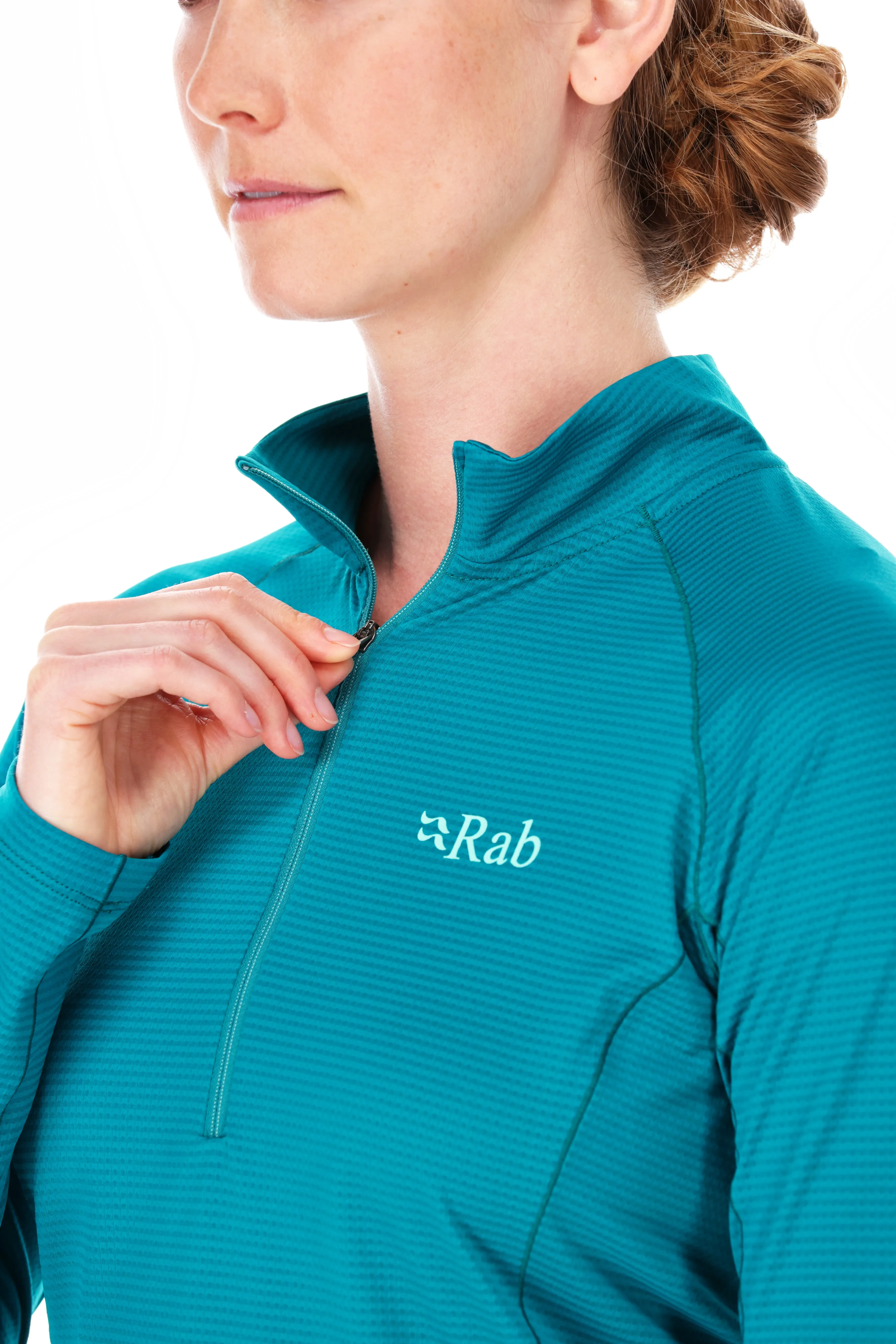 Rab Women's Sonic Long Sleeve Half Zip Technical Top (Ultramarine)