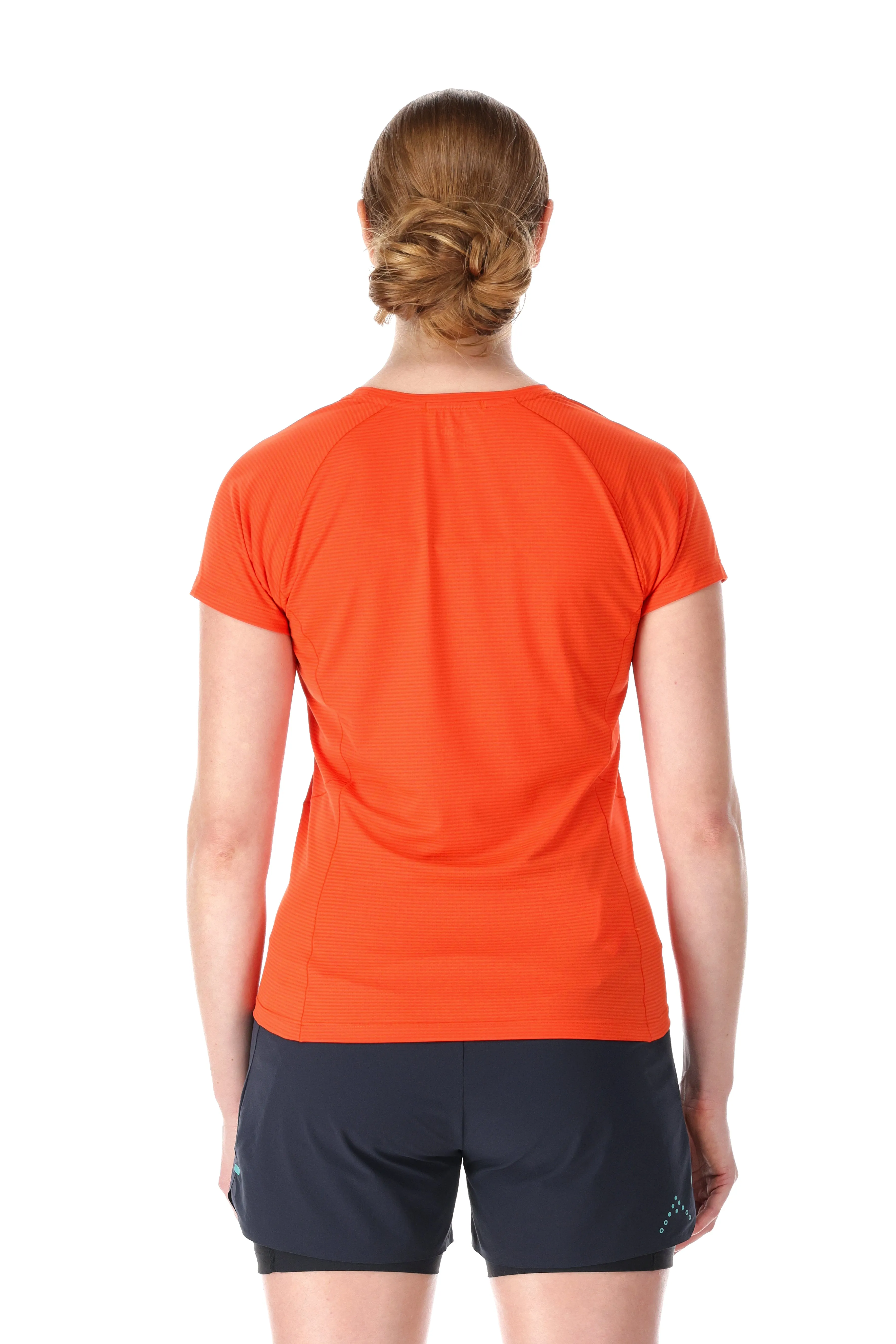 Rab Women's Sonic Short Sleeve Technical Tee (Red Grapefruit)