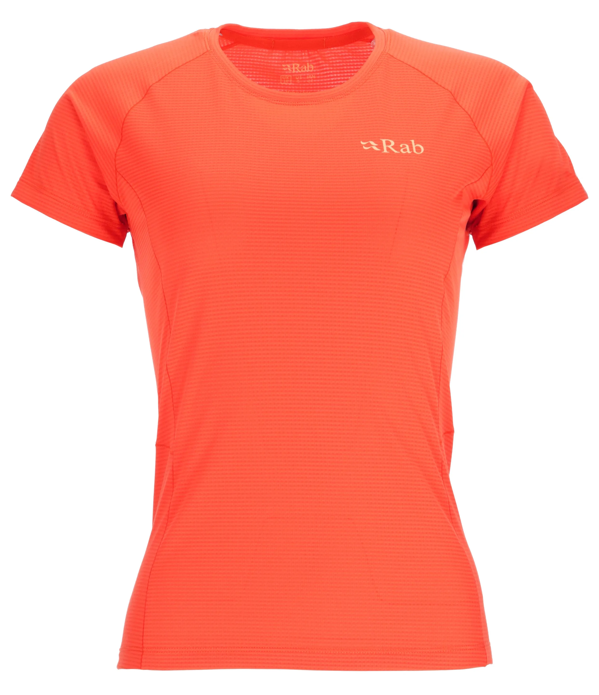 Rab Women's Sonic Short Sleeve Technical Tee (Red Grapefruit)