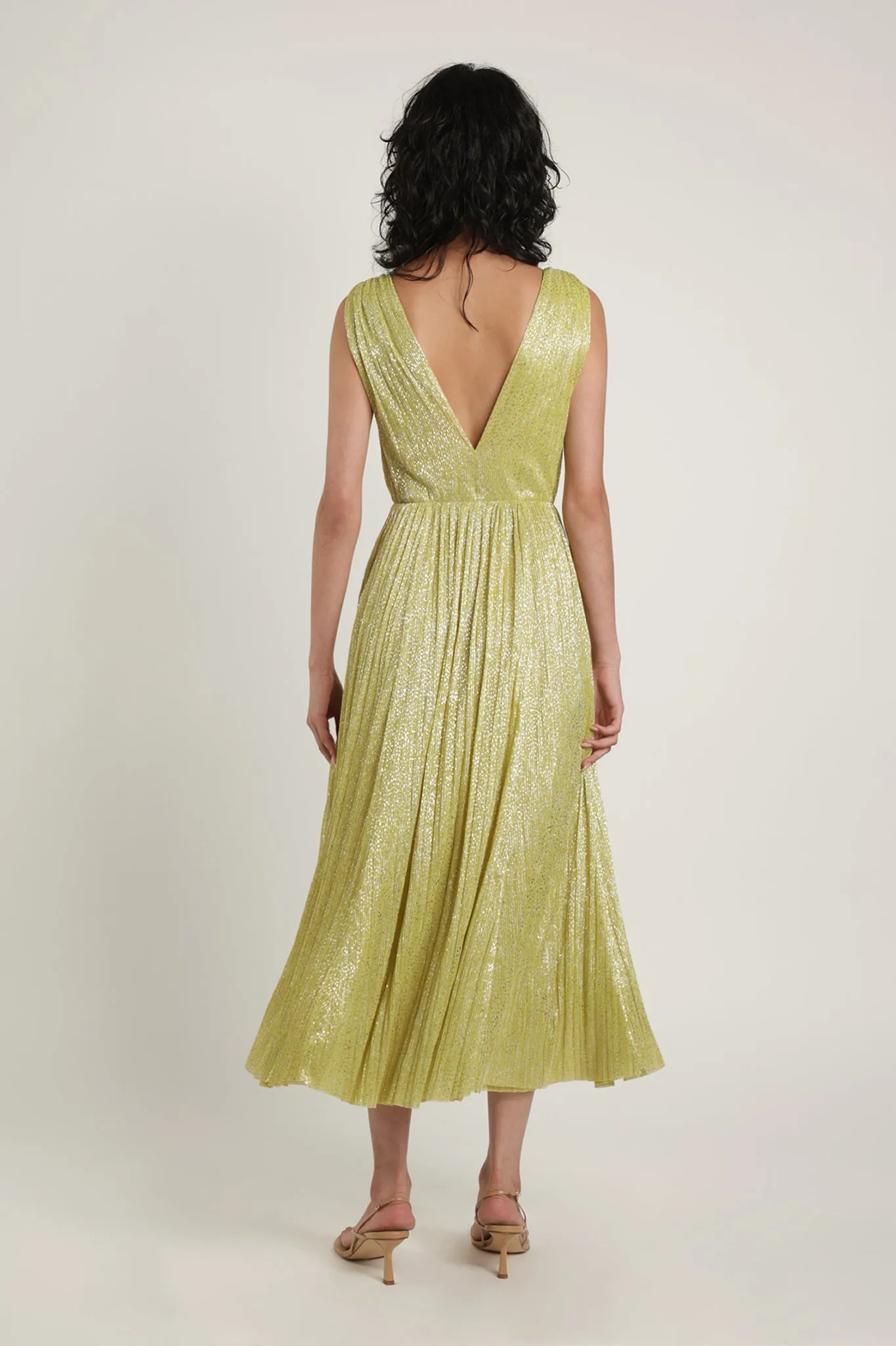 SABINA MUSAYEV Gloriosa Dress - Sunny Lime