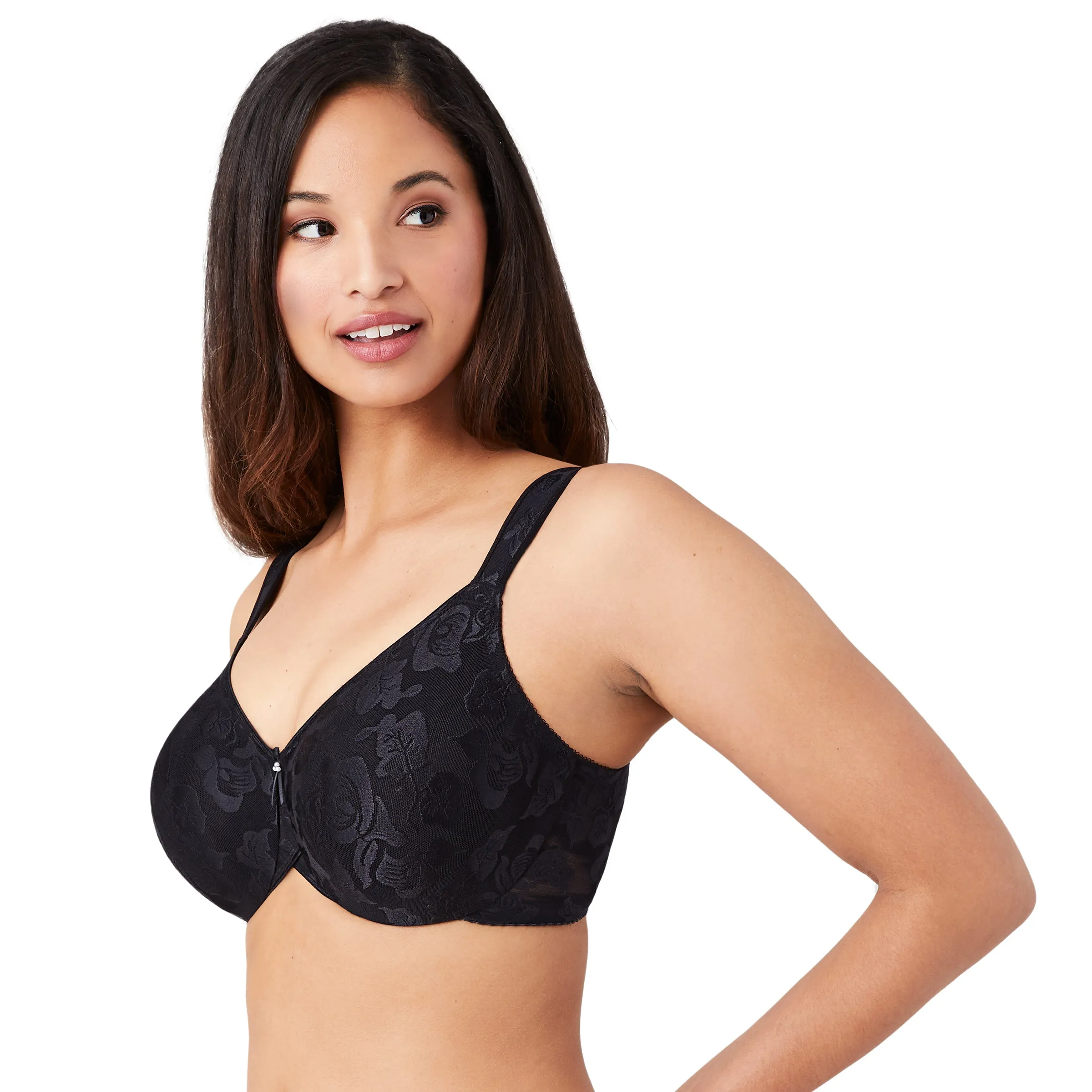 Wacoal - Awareness T-Shirt Bra - Black , Nude